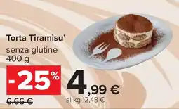 Carrefour Torta Tiramisu' offerta