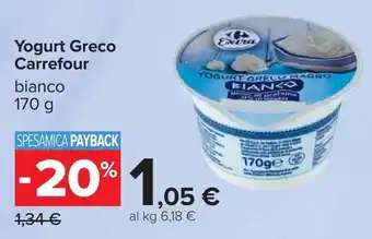 Carrefour Yogurt Greco Carrefour offerta