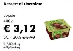 NaturaSì Dessert al cioccolato Sojade offerta