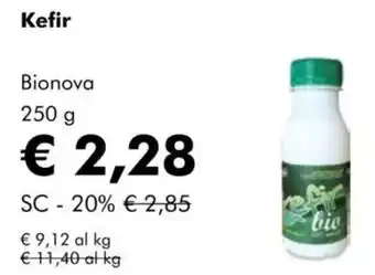 NaturaSì Kefir Bionova offerta