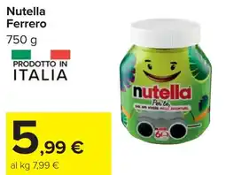 Carrefour Nutella Ferrero offerta