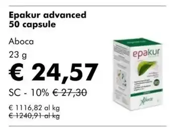 NaturaSì Epakur advanced 50 capsule Aboca offerta