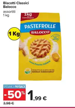 Carrefour Biscotti Classici Balocco offerta