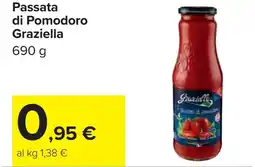 Carrefour Passata di Pomodoro Graziella offerta