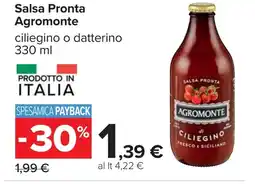 Carrefour Salsa Pronta Agromonte offerta