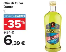 Carrefour Olio di Oliva Dante offerta