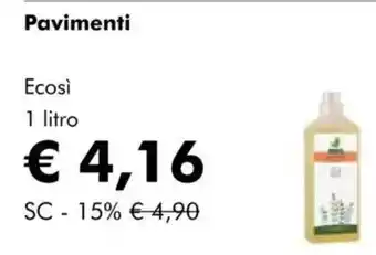 NaturaSì Pavimenti Ecosì offerta