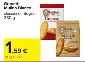 Carrefour Granetti Mulino Bianco offerta