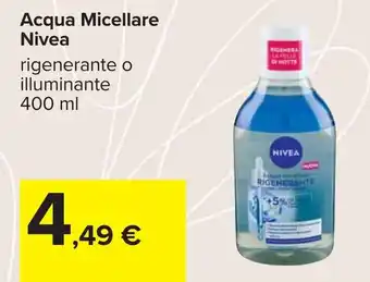 Carrefour Acqua Micellare Nivea offerta