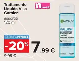 Carrefour Trattamento Liquido Viso Garnier offerta