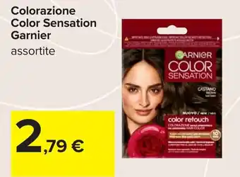 Carrefour Colorazione Color Sensation Garnier offerta