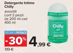 Carrefour Detergente Intimo Chilly offerta