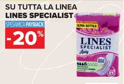 Carrefour Su tutta la linea LINES SPECIALIST offerta