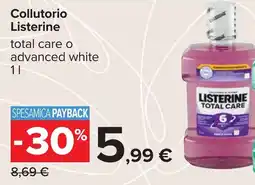 Carrefour Collutorio Listerine offerta