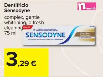 Carrefour Dentifricio Sensodyne offerta