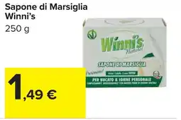 Carrefour Sapone di Marsiglia Winni's offerta