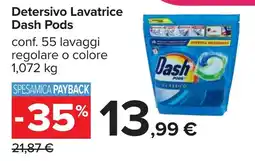 Carrefour Detersivo Lavatrice Dash Pods offerta