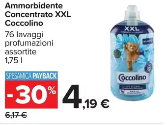 Carrefour Ammorbidente Concentrato XXL Coccolino offerta