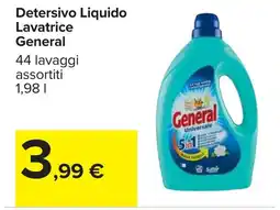 Carrefour Detersivo Liquido Lavatrice General offerta