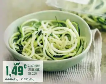 Banco Fresco Zucchine julienne offerta