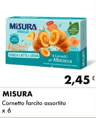 Iper Tosano MISURA Cornetto farcito assortito offerta