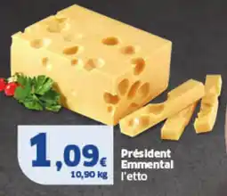 Sigma Président Emmental l'etto offerta