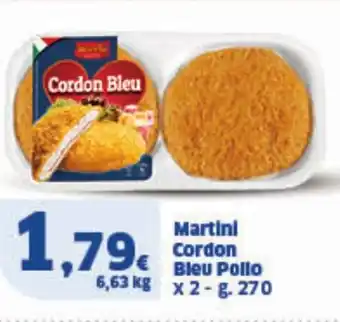 Sigma Martini Cordon Bleu Pollo offerta