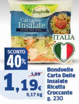 Sigma Bonduelle Carta Delle Insalate Ricetta Croccante offerta