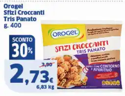 Sigma Orogel Sfizi Croccanti Tris Panato offerta