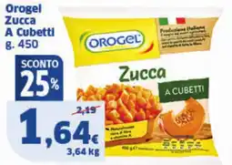 Sigma Orogel Zucca A Cubetti offerta