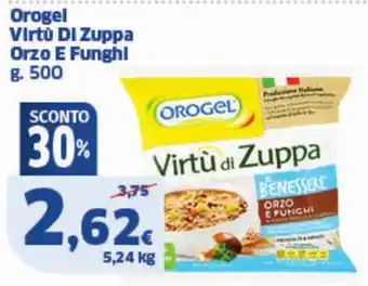 Sigma Orogel Virtù DI Zuppa Orzo E Funghl offerta