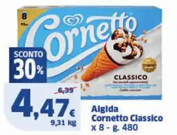 Sigma Algida Cornetto Classico offerta