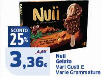 Sigma Nuii Gelato Vari Gusti E Varie Grammature offerta