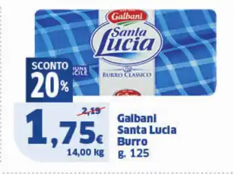 Sigma Galbanl Santa Lucia Burro offerta