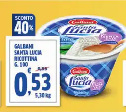 Sigma Galbani santa lucia ricottina offerta