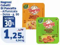 Sigma Negronl Cubetti DI Pancetta offerta