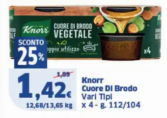 Sigma Knorr Cuore DI Brodo Vari Tipi offerta