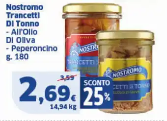 Sigma Nostromo Trancetti DI Tonno offerta