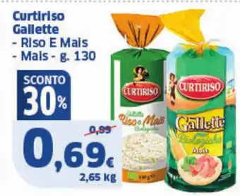 Sigma Curtiriso Gallette - Riso E Mais - Mais offerta