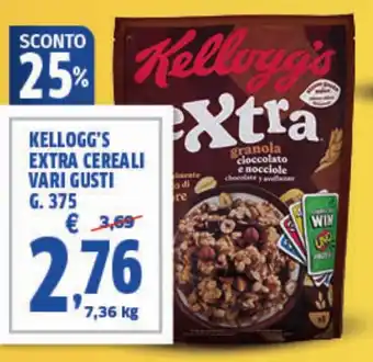 Sigma Kellogg's extra cereali vari gusti offerta