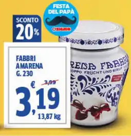 Sigma Fabbri amarena offerta