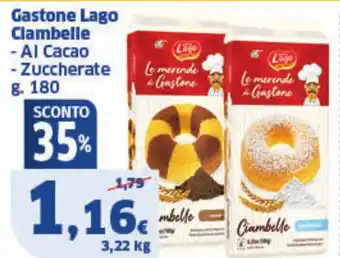 Sigma Gastone Lago Clambelle - Al Cacao - Zuccherate offerta