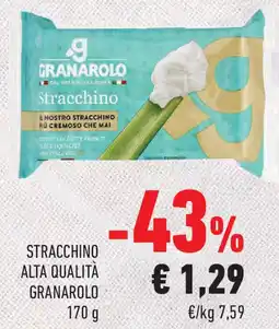 Conad Stracchino alta qualita GANAROLO offerta