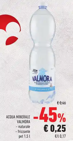 Conad Acqua minerale valmora offerta