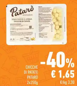 Conad Chicche di patate PATARO offerta