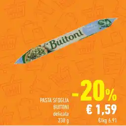 Conad Pasta sfoglia BUITONI offerta