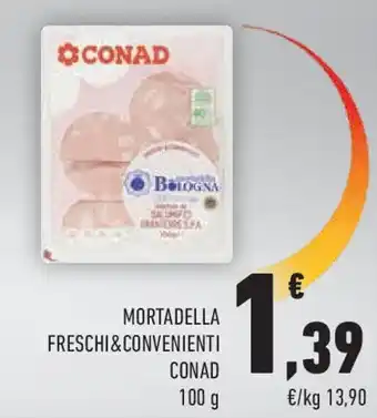 Conad Mortadella freschi&convenienti CONAD offerta