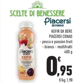 Conad Kefir da bere PIACERSI CONAD offerta