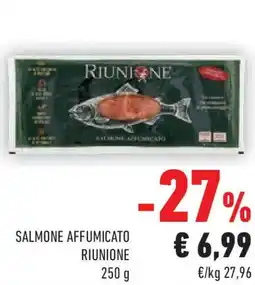 Conad Salmone affumicato RIUNIONE offerta