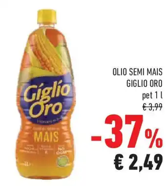 Conad Olio semi mais GIGLIO ORO offerta